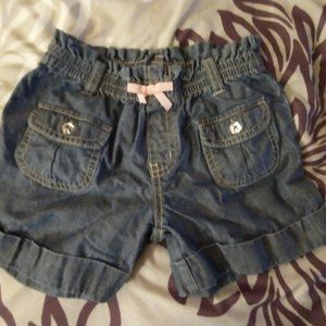 GYMBOREE JEAN SHORTS..... EUC
